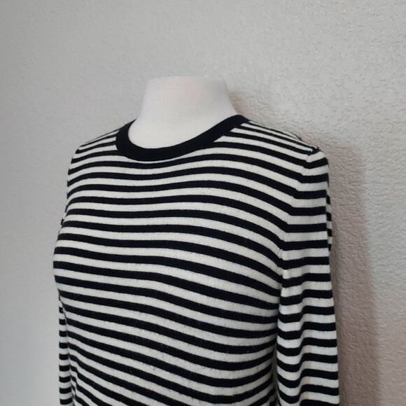 Talbots Black & White Wool Blend Size M - Picture 6 of 12